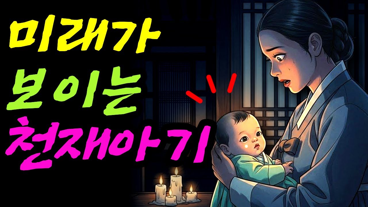 미래가 보이는 천재아기 야담 민담 전설 설화 사연 옛날이야기 오디오북