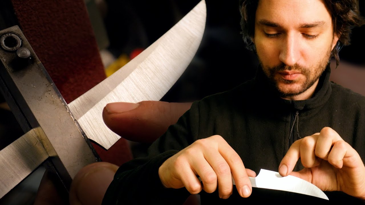 Comment faire l'émouture d'un couteau ? 💡