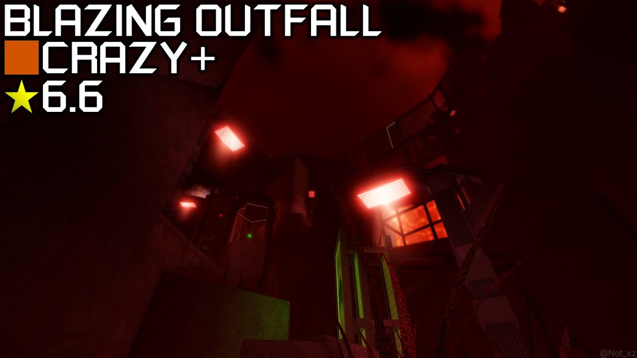 Roblox: FE2 Community Maps - Blazing Outfall (Crazy+ - 6.6)