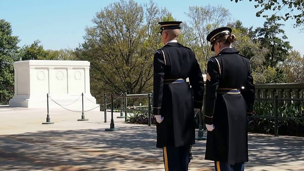 Changing of the Guard--Tomb of the Unknowns Arlington