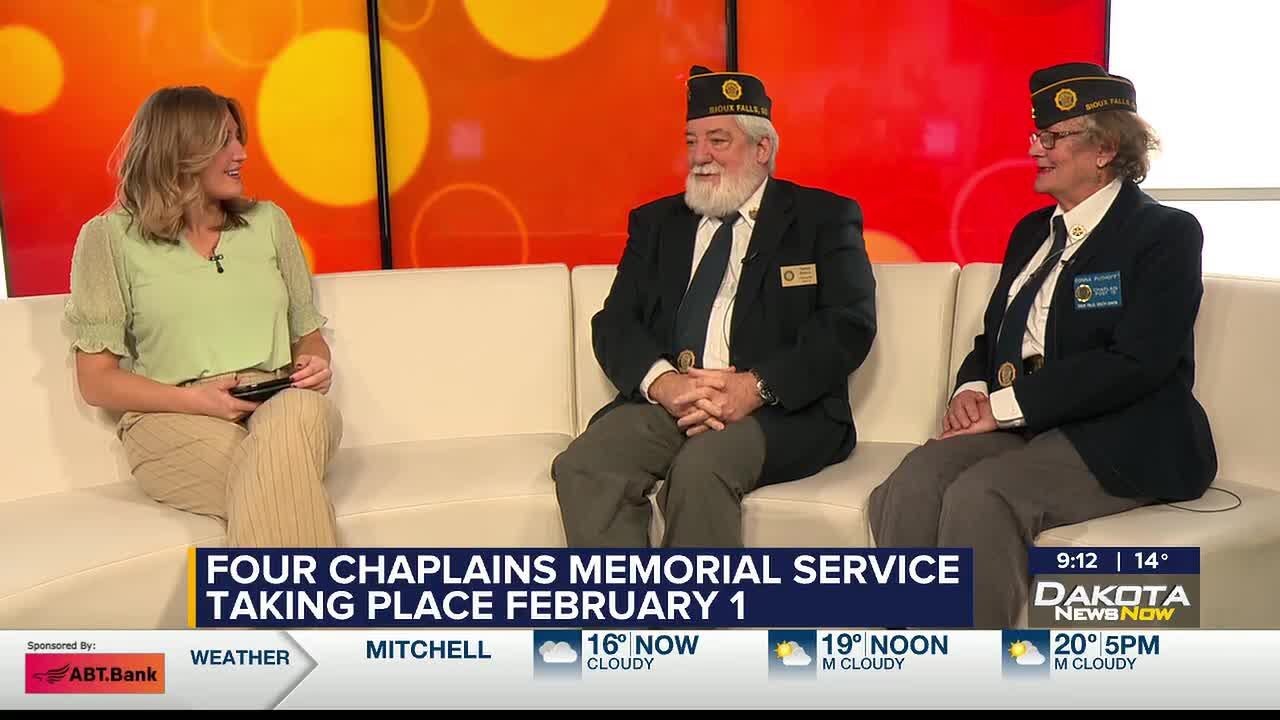 Four Chaplains memorial service taking place February 1