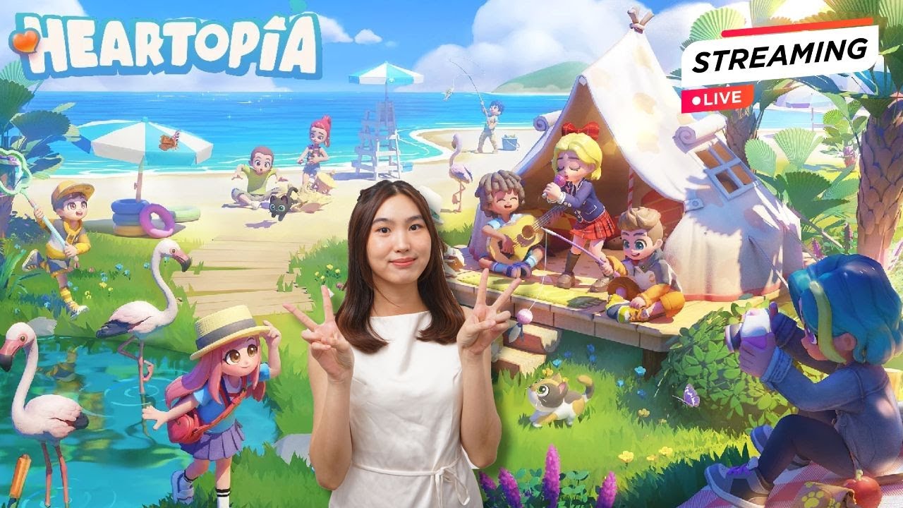 LIVE STREAMING - HEARTOPIA GAME BARU COZY VIBES #heartopia #livestreaming