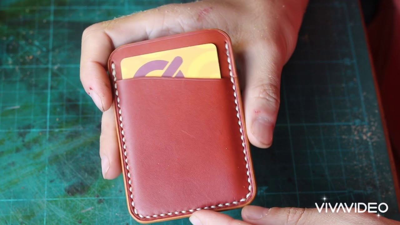 Handmade wallet for cards  صناعه يدويه محفظة البطاقات