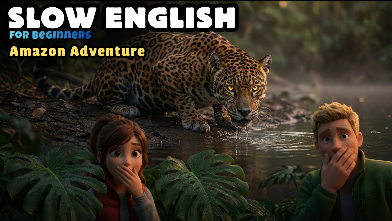 Exploring the Amazon Rainforest | English Listening Practice A2 Level | Learn English Conversation