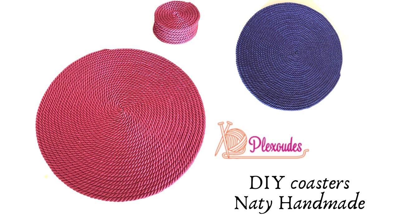 DIY Σουπλά & Σουβέρ ||Coasters