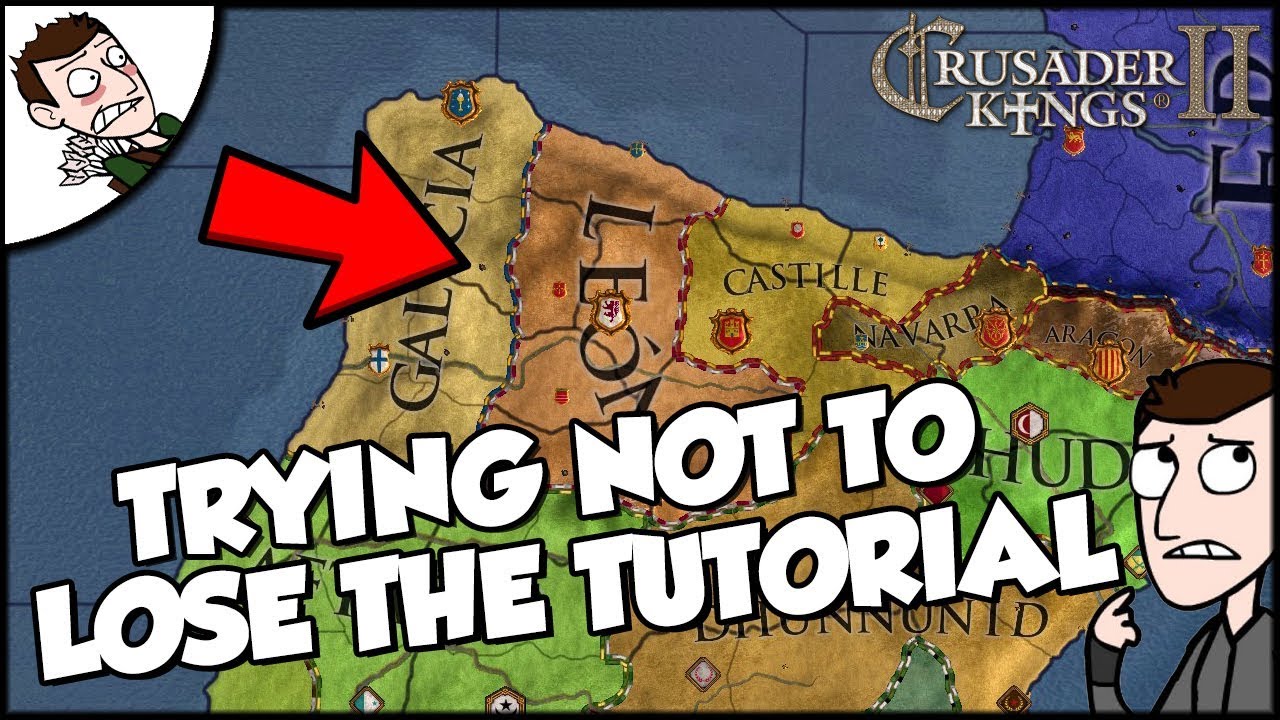 Trying Not To Be Terrible on Crusader Kings 2 CK2 While Playing the Tutorial