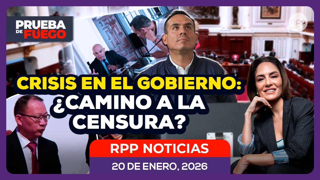 🔴 EN VIVO Crisis por reuniones de José Jerí: Congreso, firmas para censura y explicaciones en debate