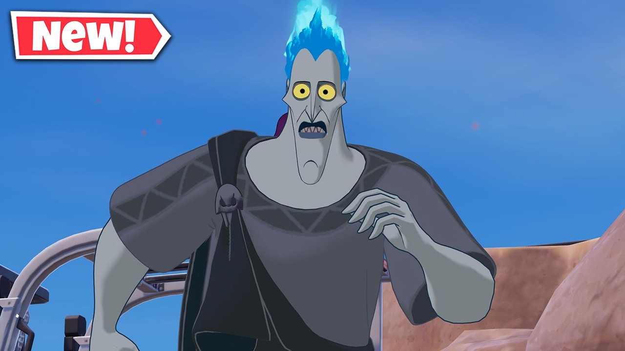 Новый скин Аида (Владыка мертвых) в Fortnite!