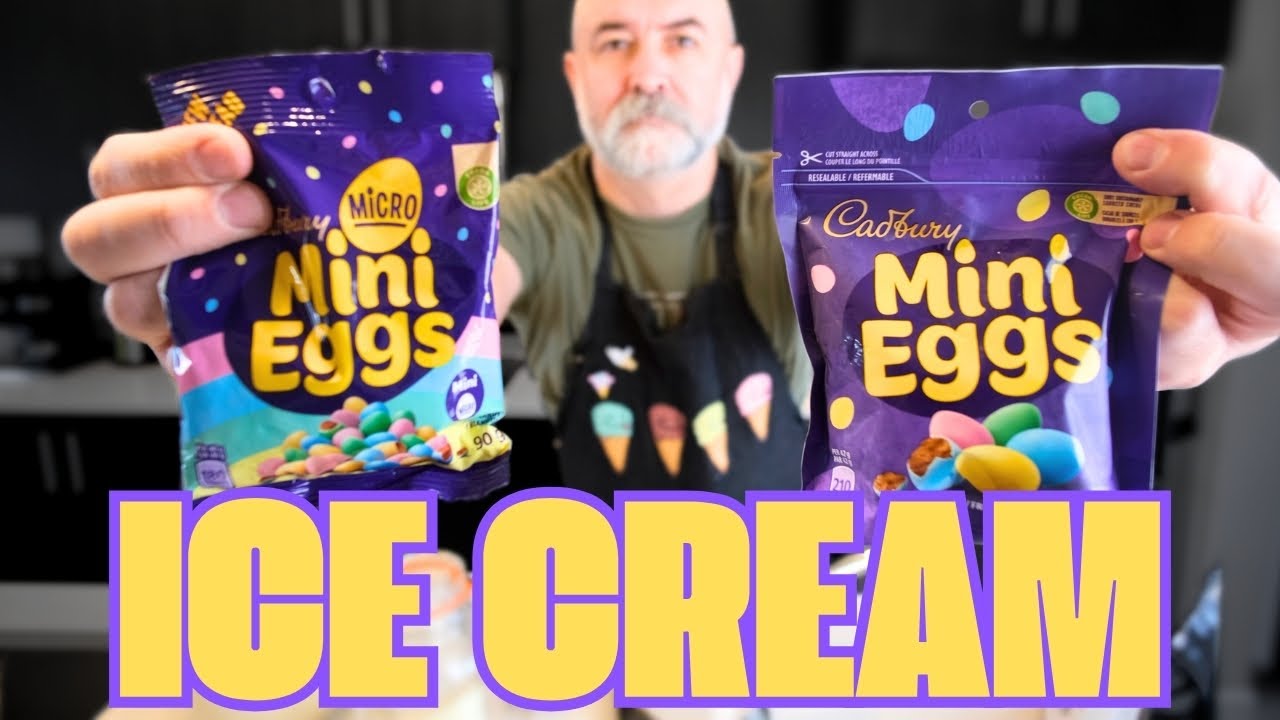 This Malted Mini Egg ice cream is DELICIOUS