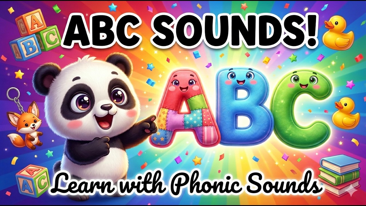 ABC Song for Kids – Fun Alphabet Sing Along A to Z