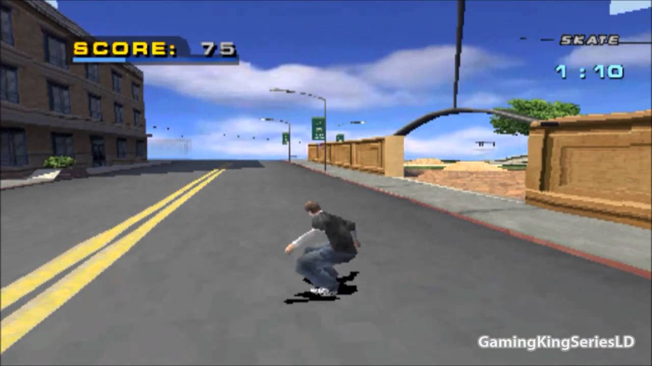 Tony Hawk&acute;s Pro Skater 4 Ps1 Game Play 1【HD】