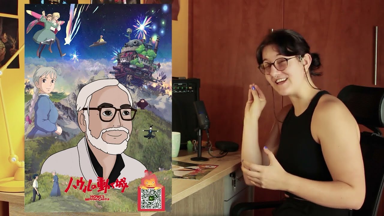 An exploration of an Augmented Reality Poster to celebrate the work of Hayoa Mayazaki