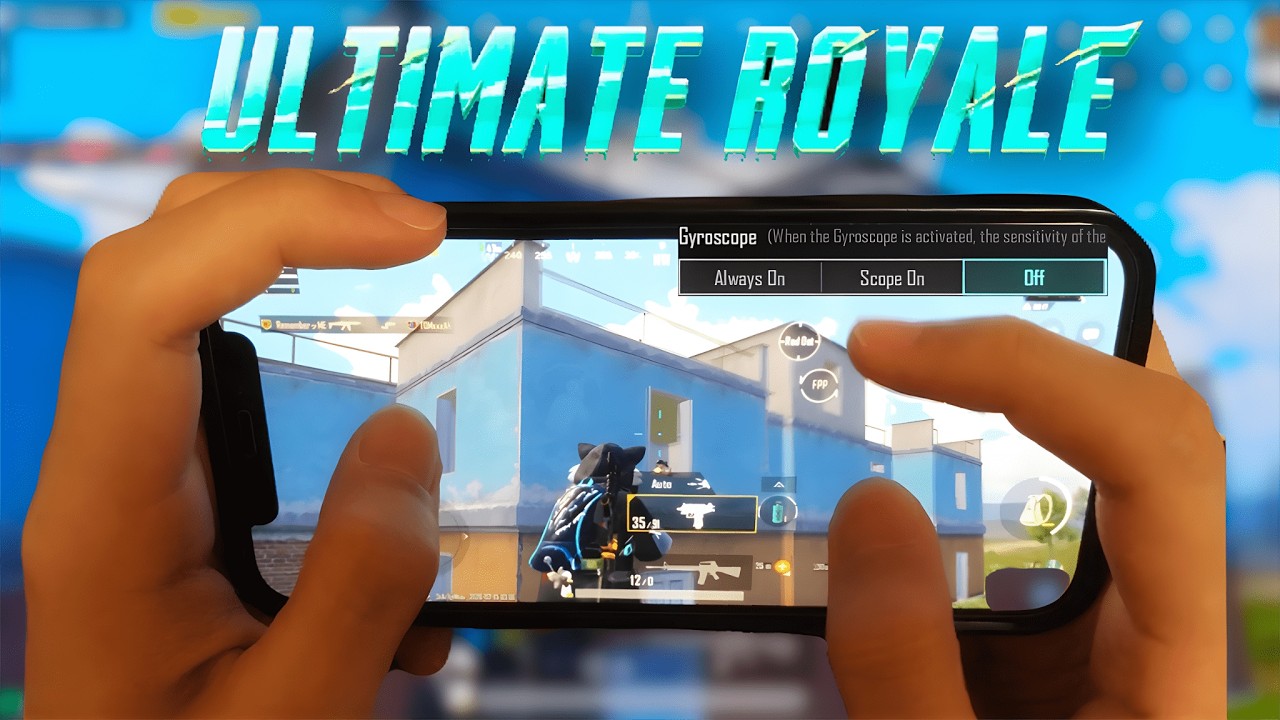 No Gyro iPhone Player 1vs4 Clutches in Ultimate Royale#30 (Handcam) | PUBG Mobile