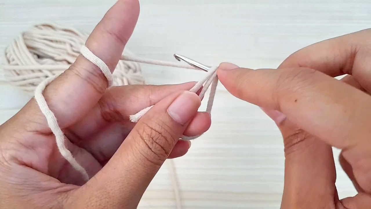 Tekbik Dasar Rajut Magic Ring (Mr)