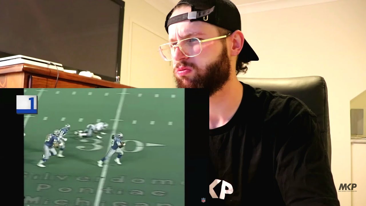 Rugby Player Reacts to BARRY SANDERS Top 50 Most Ridiculous Plays Of All Time!