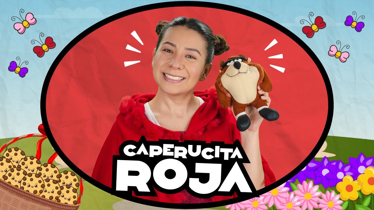 Caperucita Roja y El Lobo Feroz Cuento corto infantil en español 👧🏽❤️👵🏼🐺📚