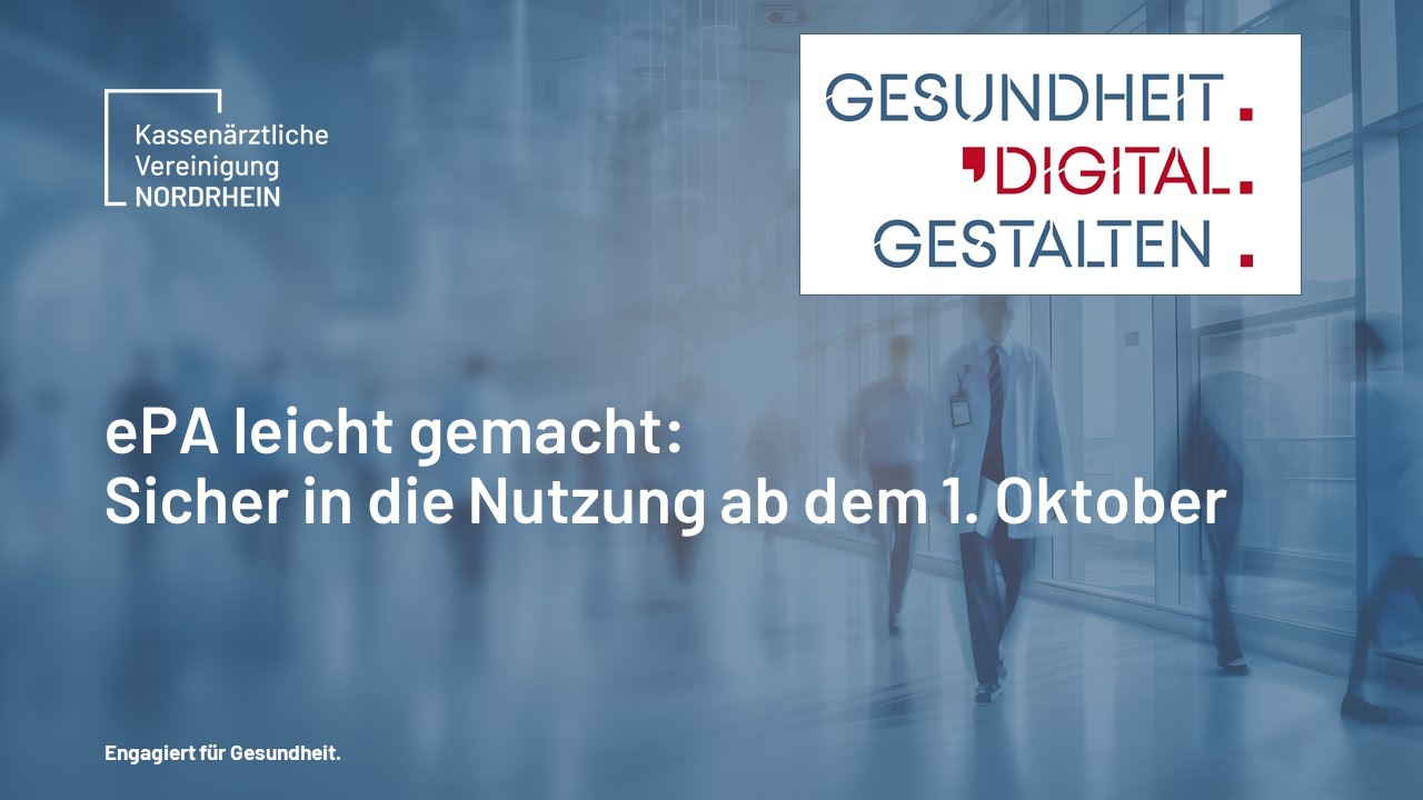 Veranstaltung: ePA leicht gemacht: Sicher in die Nutzung ab 1. Oktober