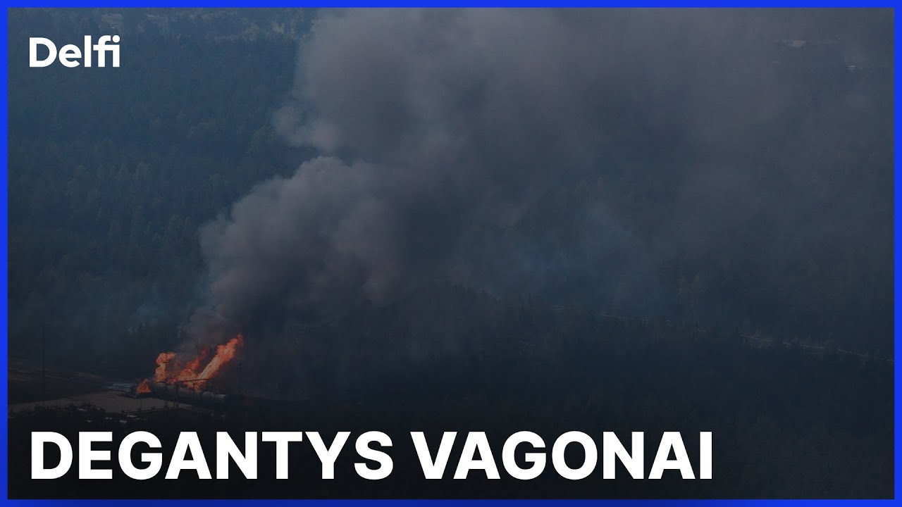 Savaitės kriminalai. Oro balionų susidūrimas ir degantys vagonai su dujomis