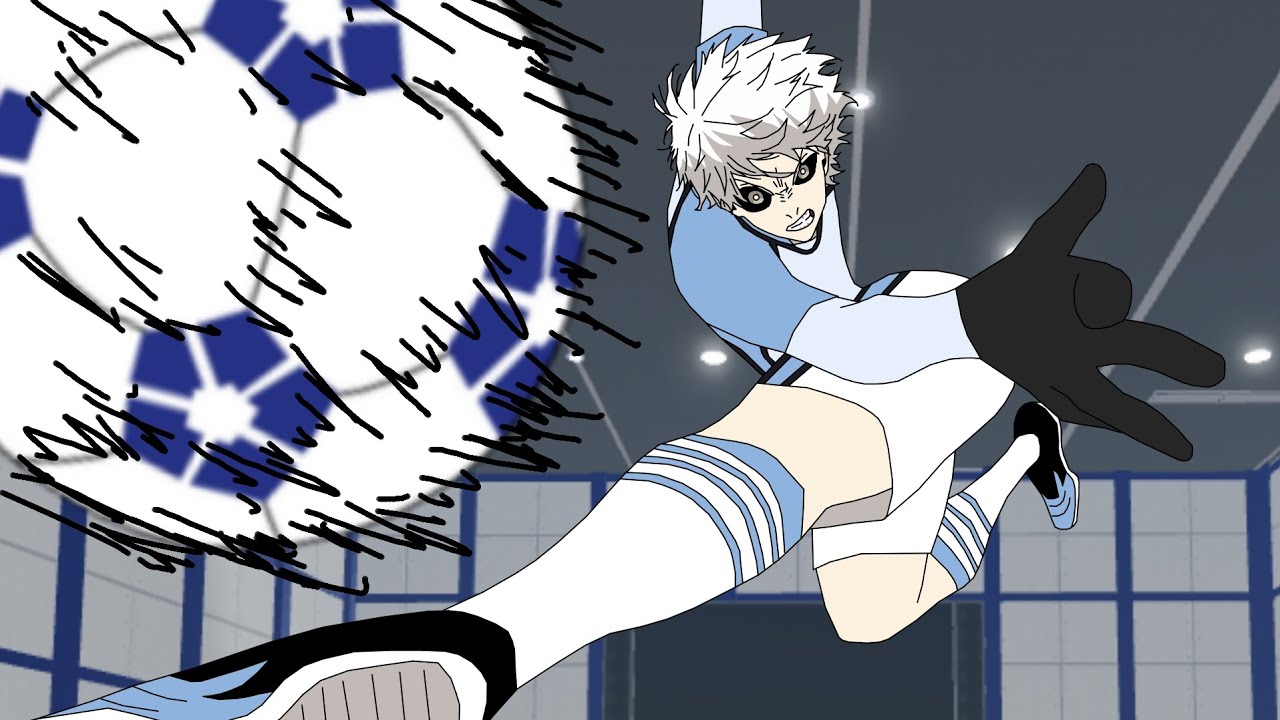 Nagi's Five Shot Fake Volley Goal | Blue Lock Fan Animation (Chap.190)