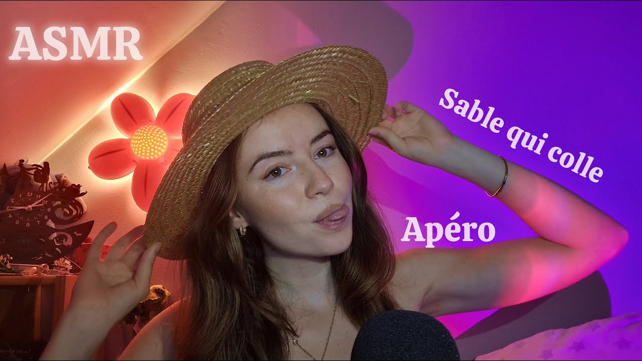 ASMR : des mots déclencheurs qui sentent bon la plage et les vacances 🌞