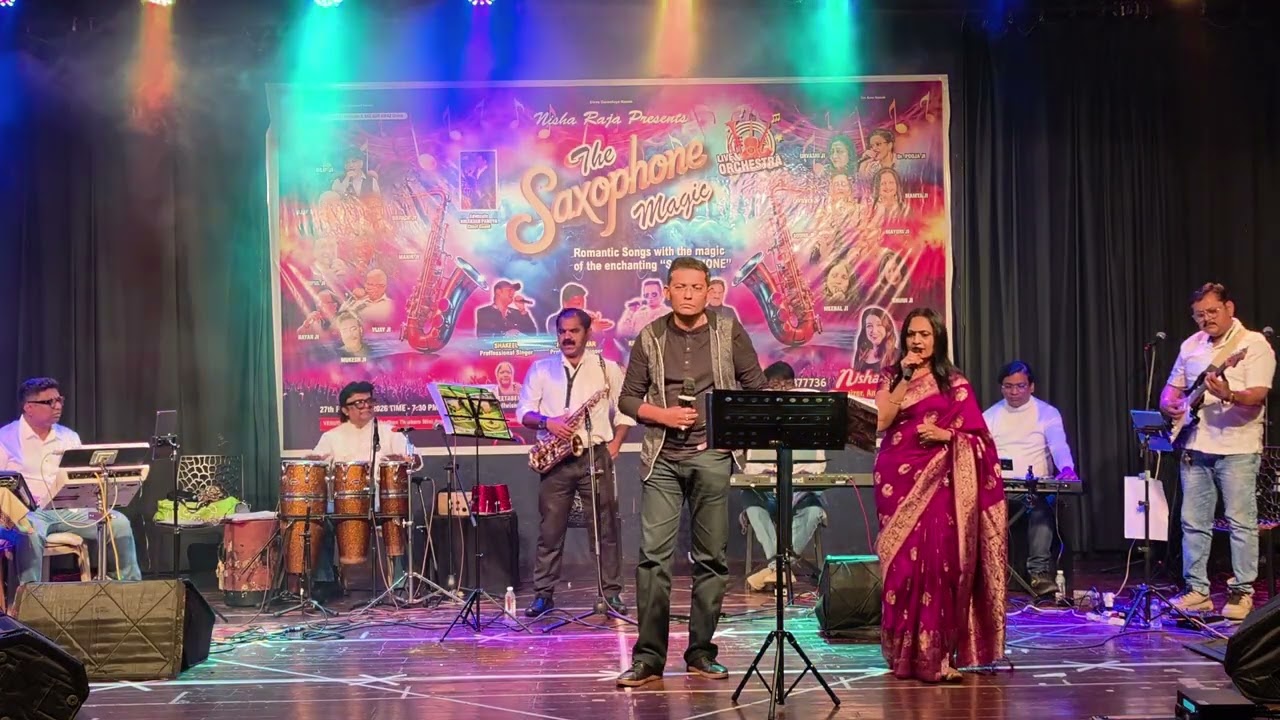 Na jaane kyu...fusion version... Here with my co-singer Manik ji..