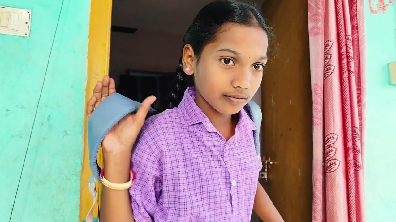 எங்க வீட்டில பசங்க ஸ்கூலுக்கு போற டைம் சூடான சமையல்  # தயிர் சாதம் உருளைக்கிழங்கு பொரியல்#dailyvlog