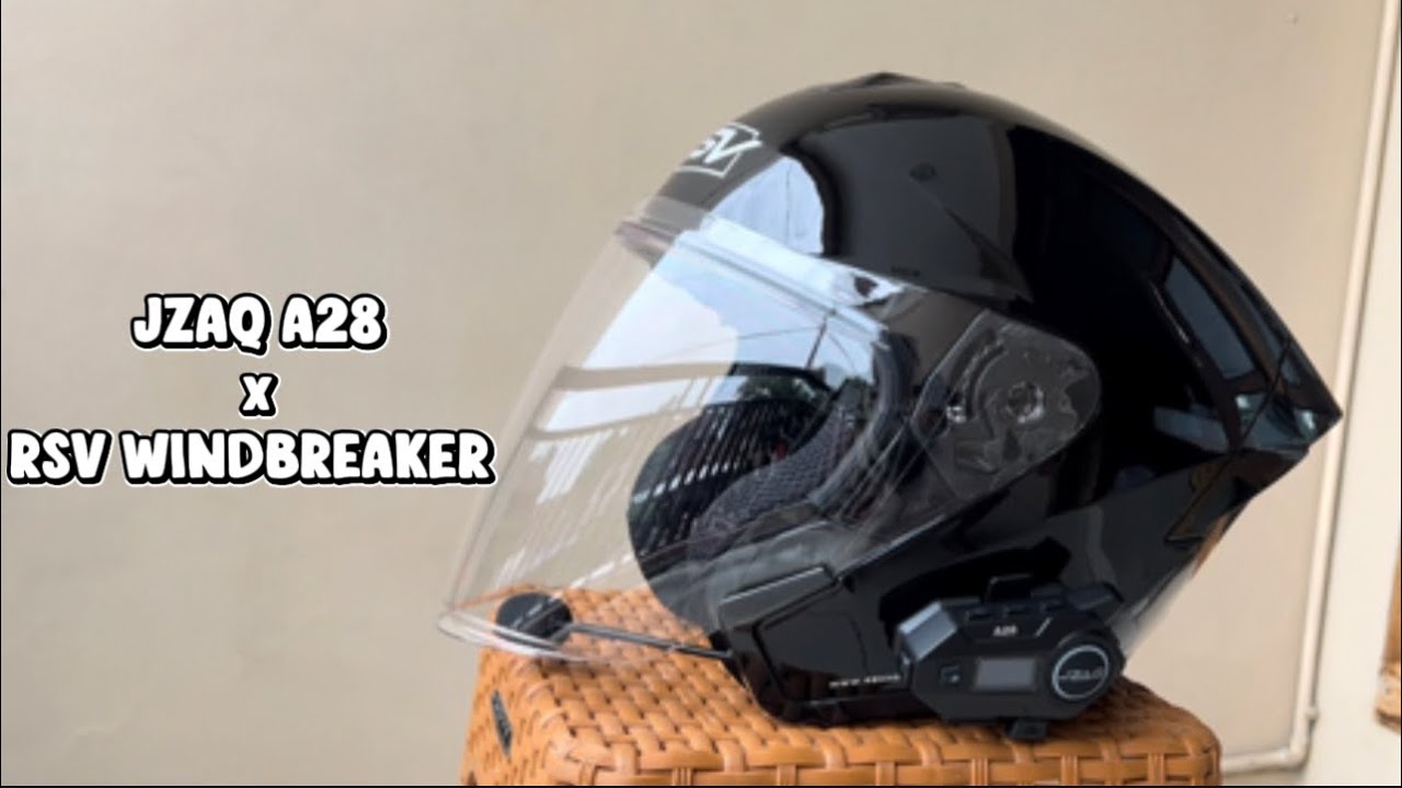 Cara pasang Intercom di Helm Half Face - Tips & Trik