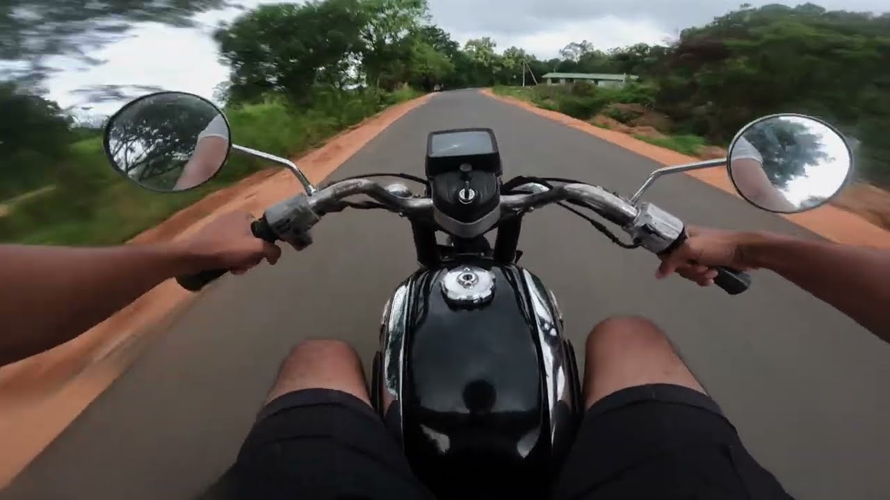 My Honda CD125 Benly Top Speed Ride POV | Gopro Stabalization Off
