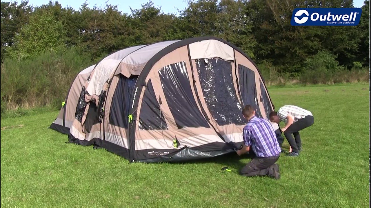 Outwell Montana 6SATC Tent Pitching Video | Innovative Family Camping