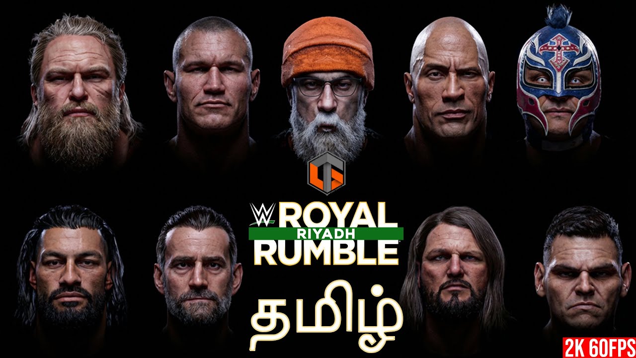 ராயல் ரம்பல் WWE 2K ROYAL RUMBLE Live Tamil Gaming
