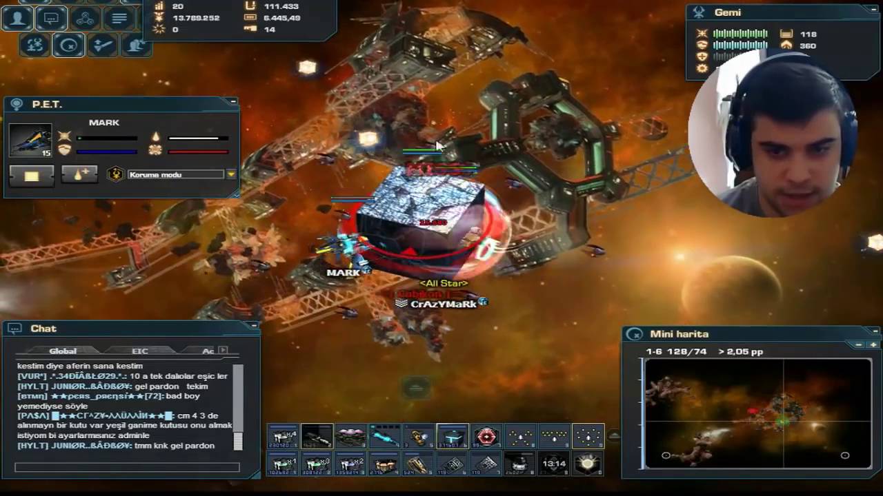 Darkorbit Cubikon kesimi Baskın videosu Pusat tasarım çekilişi