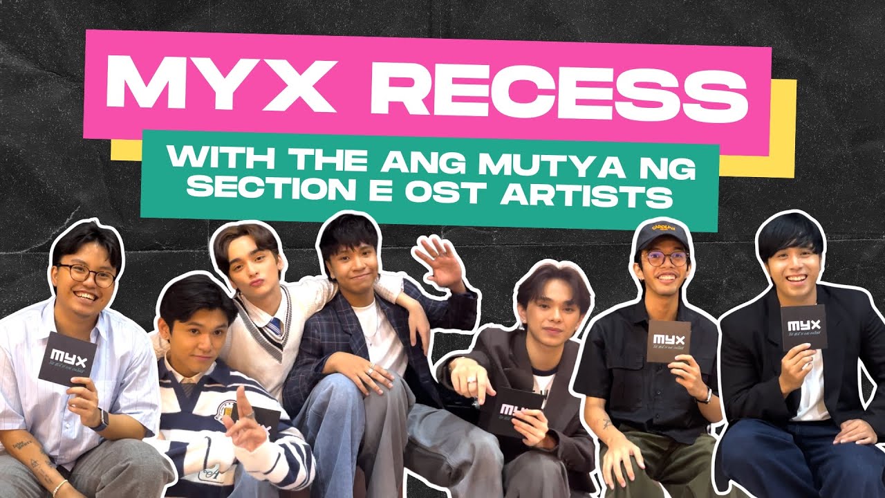 GAT, Amiel Sol, Earl Agustin & Rob Deniel bring the fun on MYX | #MYXChecksIn