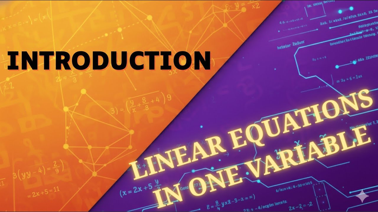 Linear Equations in One Variable | Introduction | Primeone maths - Kavitha Rani