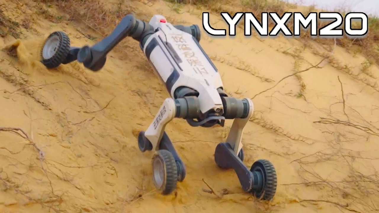 Bobcat (LYNX) M20 &ndash; Wheel-legged Robot | Walks, Rolls & Climbs!