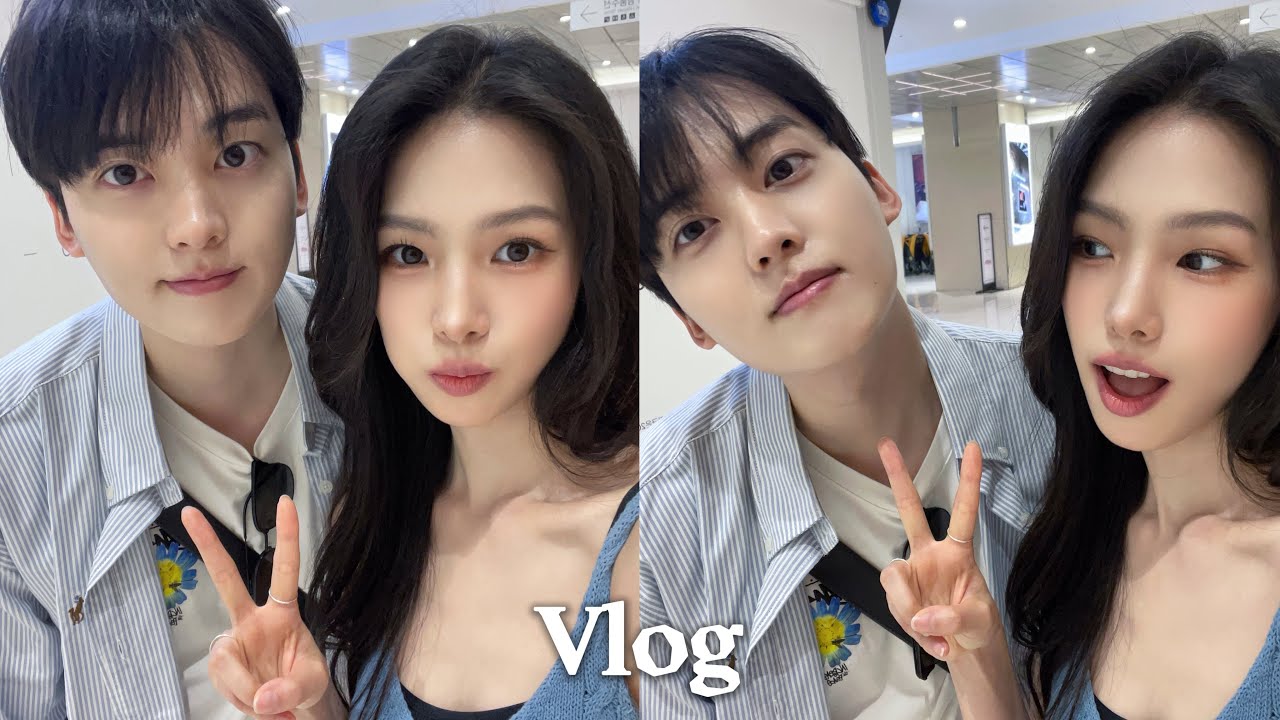 🇰🇷 영등포 타임스퀘어 데이트 브이로그 | 어색해진 우리.. ?!, 호카 매장 발 측정 👣, F1 4DX 관람🍿, 아웃백 쥬라기세트 🪺