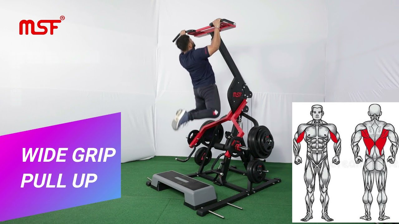 Leverage Gym - More than 50 exercises can be done in one machine .