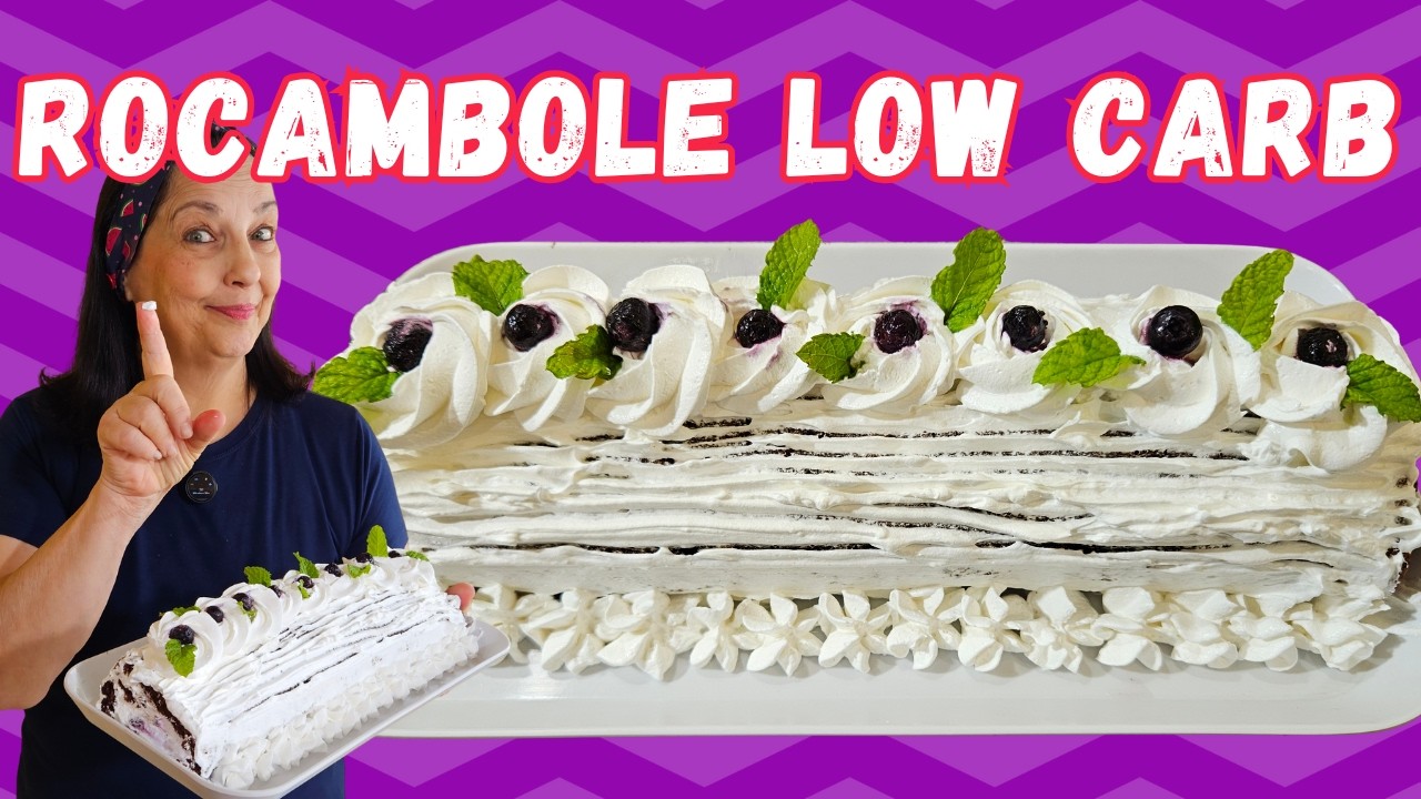ESSE ROCAMBOLE DIET E LOW CARB É O MEU QUERIDINHO