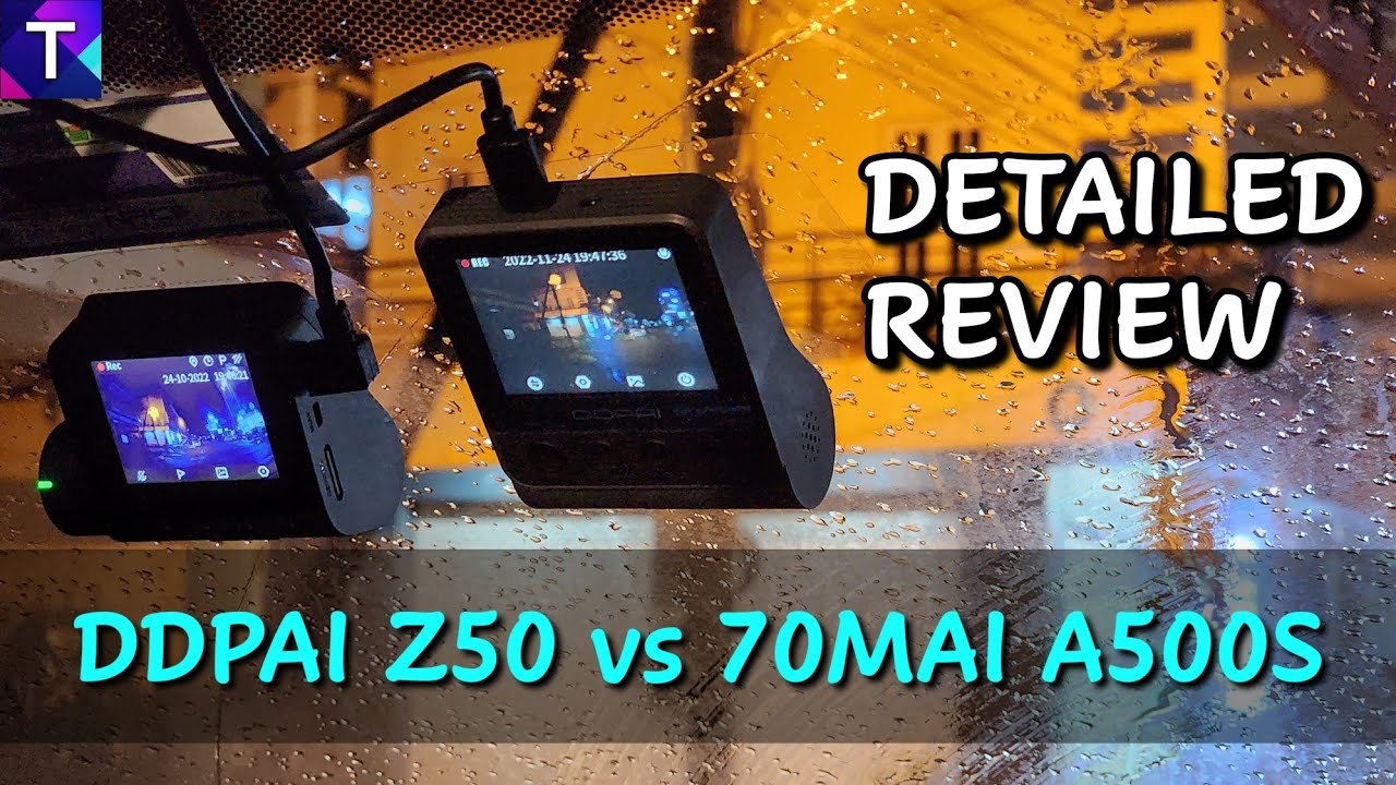 DDPAI Z50 против 70MAI A500S | Подробный обзор с возможностью чтения номерного знака | Gizmobeep