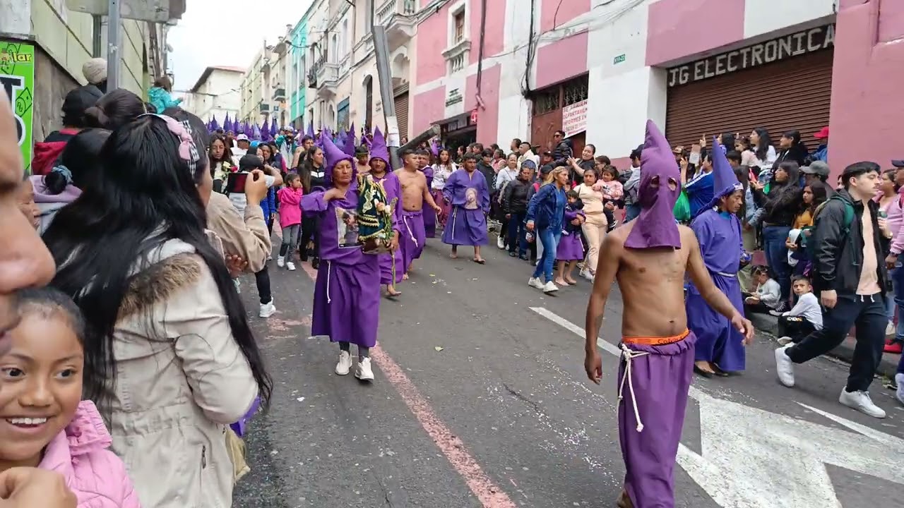 Procesi&oacute;n de Jes&uacute;s del Gran Poder Quito Ecuador 2024🙏🙏