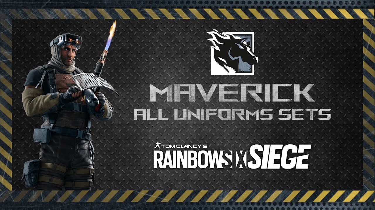 Maverick All Uniforms including Elite Set - Rainbow Six Siege