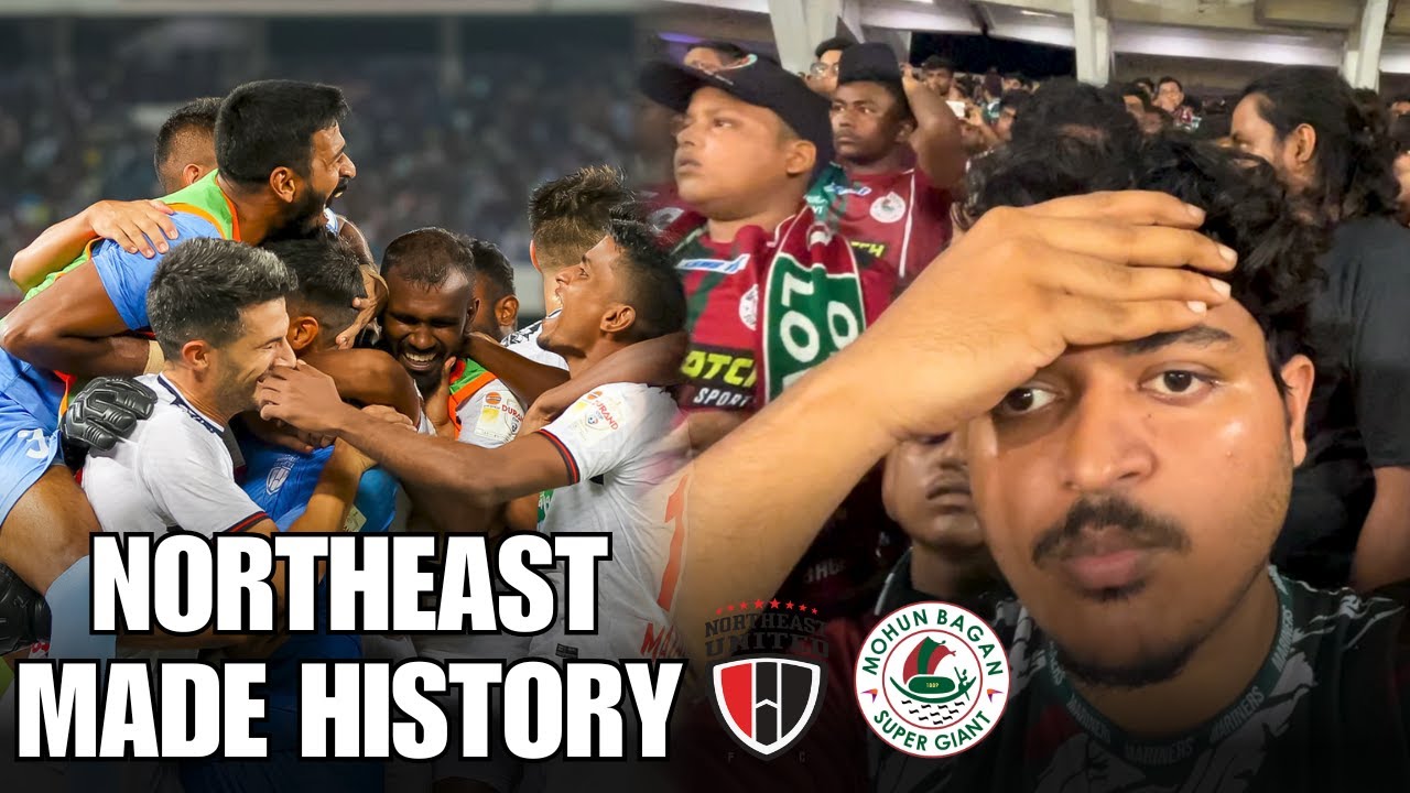 North East United Wins The Durand Cup Defeating Mohun Bagan In The Penalty Shootout | Matchday Vlog