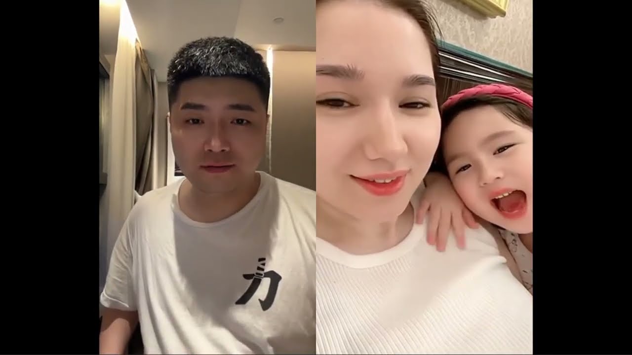 出差在外，只能与老婆孩子视频通话！