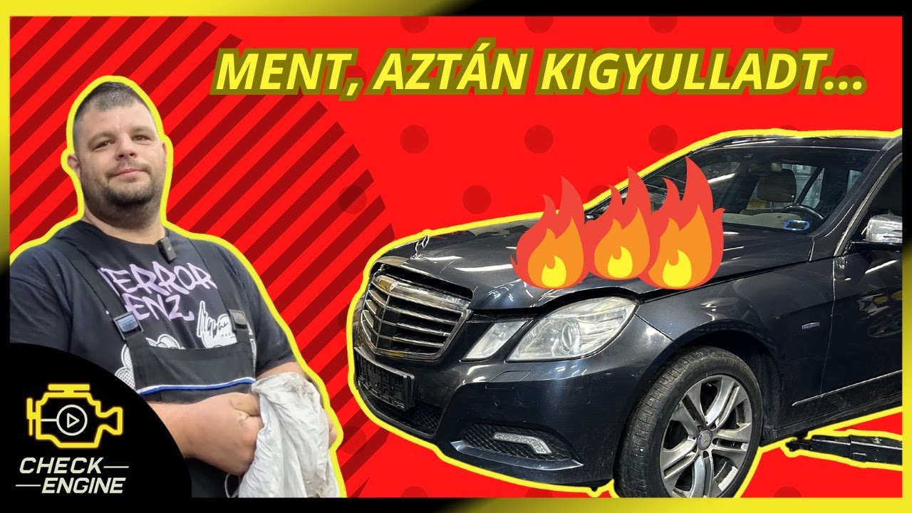 Kigyulladt az autója, mert otthon szerelte  - Check Engine Technika