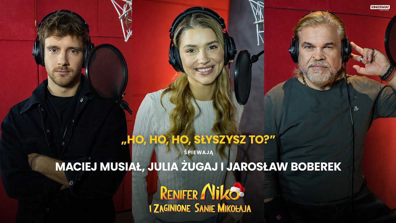 RENIFER NIKO I ZAGINIONE SANIE MIKOŁAJA | Ho, Ho, Ho, słyszysz to? | Kino Świat