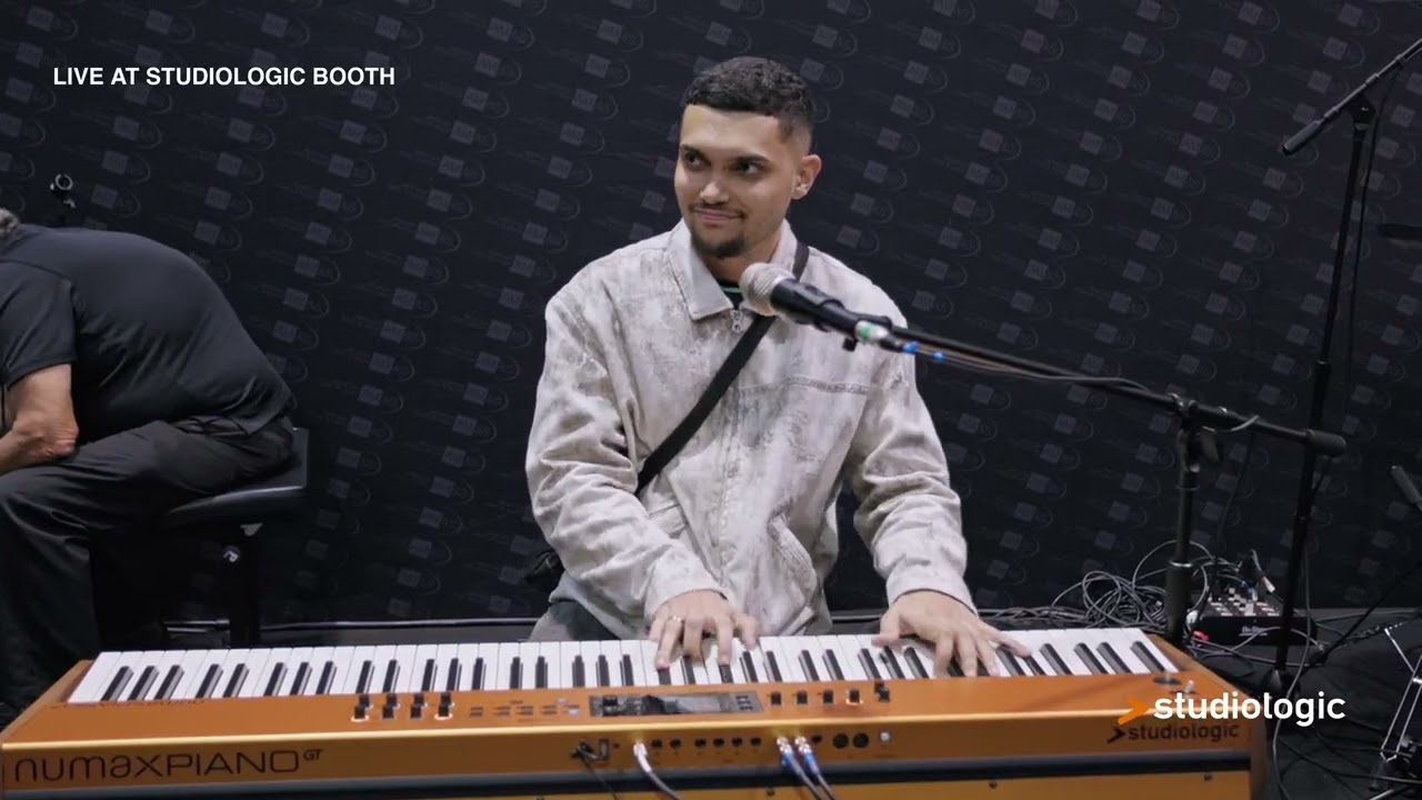 Deusnir Souza  - Live performance at Studiologic booth at Namm 2026
