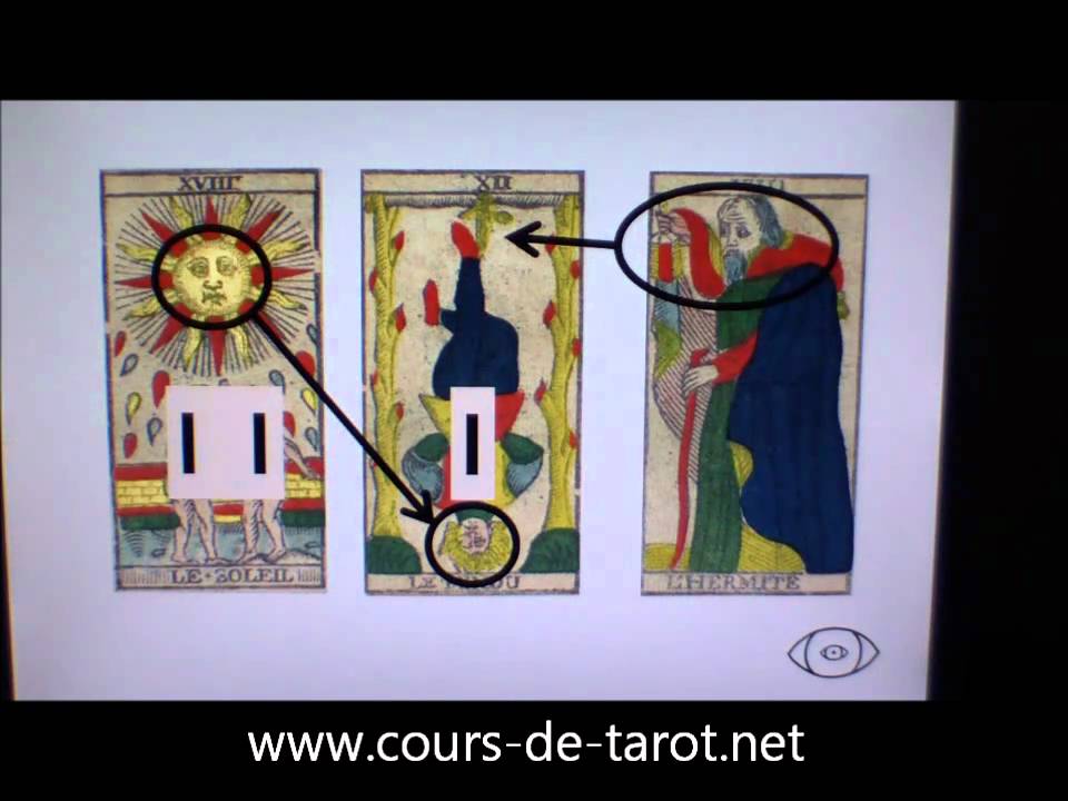cours de tarot en ligne - You Tube - d&eacute;coder un tirage