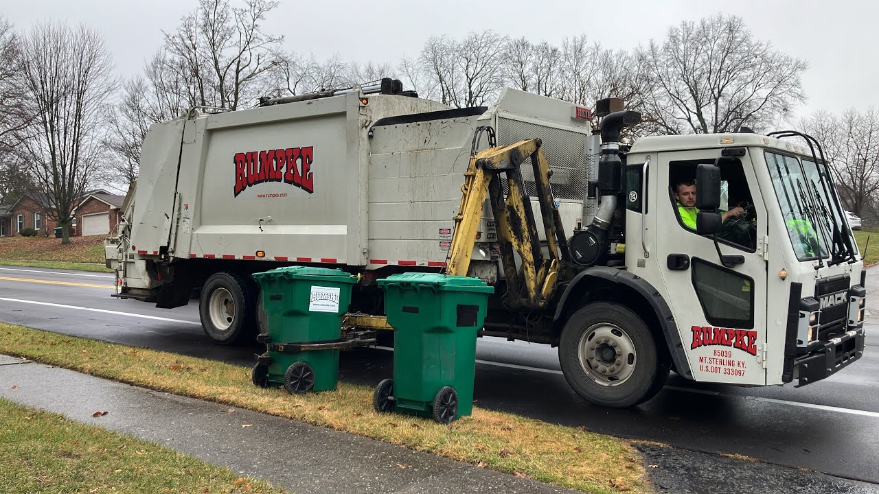 Rumpke Mack Heil Multipack Garbage Truck