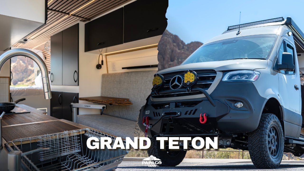 Touring a $200K Gourmet Camper Van (Built for a Pro Chef) | Van Tour Tuesday #37