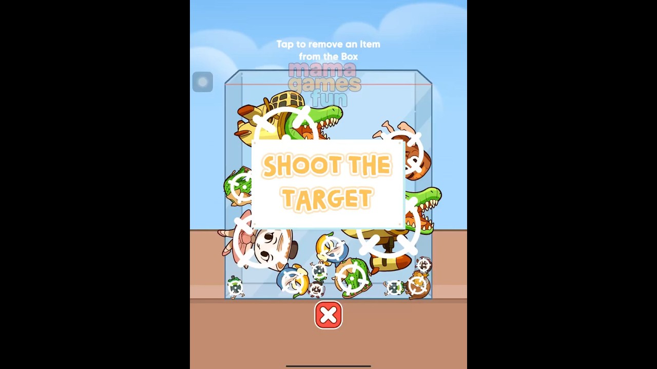 shoot the target  #brainrot #mergegame #brainrotmerge