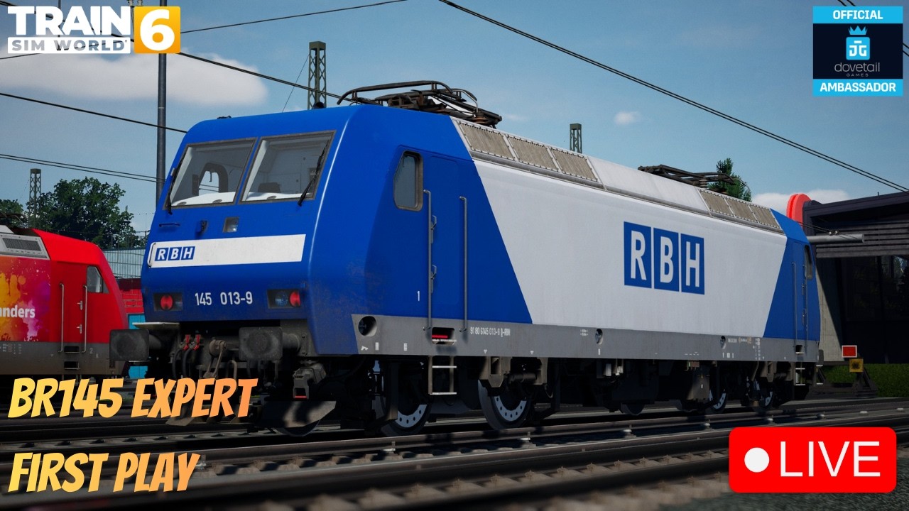 Train Sim World 6 Lets play with the Expert BR145 (PC) Episode 930